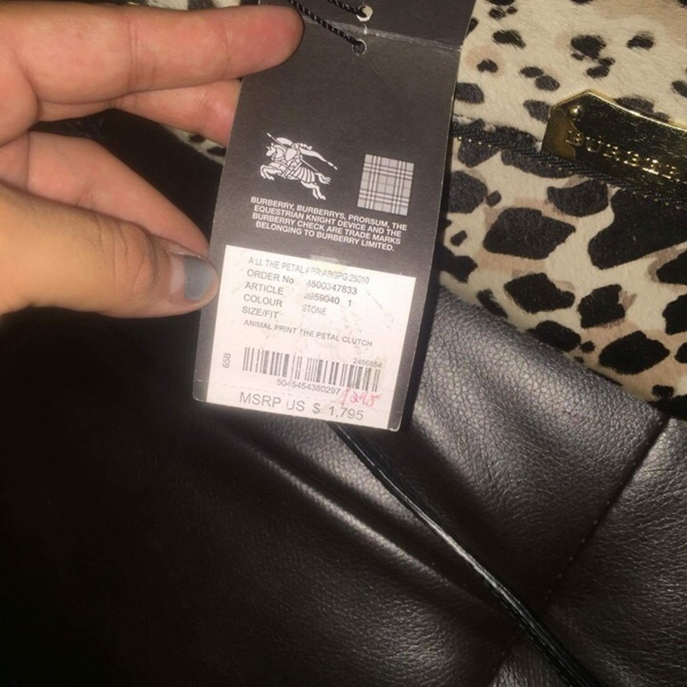 Burberry clutch print animal - Picture 4 of 4